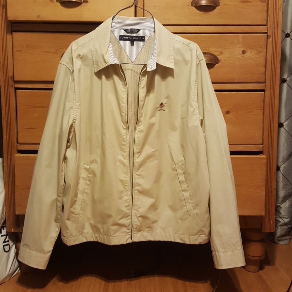 Tommy Hilfiger Khaki Golf Jacket